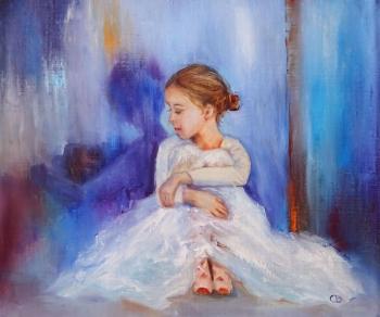 Ballerina in white (Ballet Painting). Razumova Svetlana