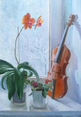 A Forgotten Melody (Abandoned Violin). Aleynikova Elena
