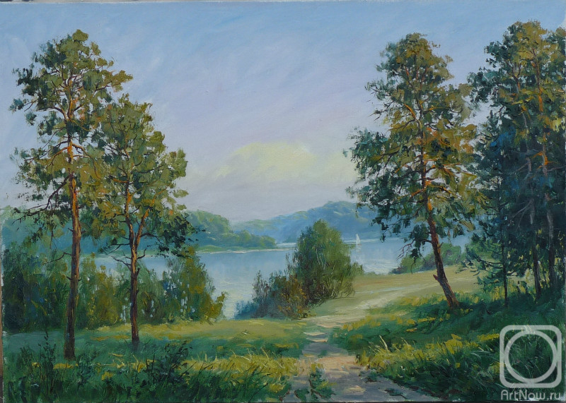 Cherdakov Vyacheslav. On the banks of the river