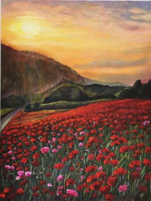 Sunset. Olehnovich Polina