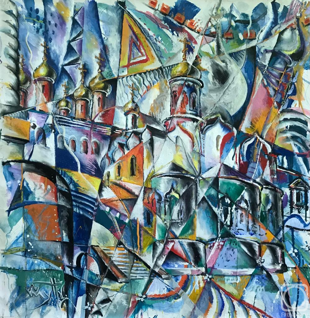 Munts Andrey. Church of the Placing of the Robe of the Moscow Kremlin