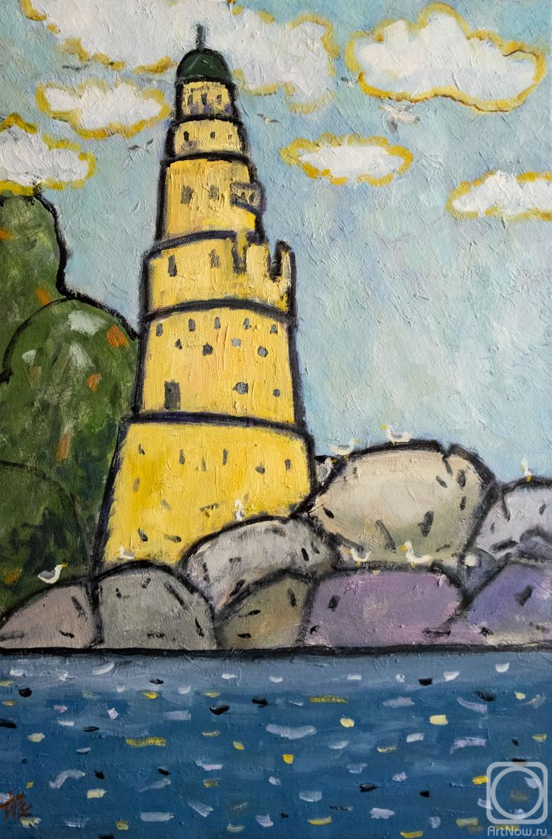 Ten Irina. Aniva Lighthouse