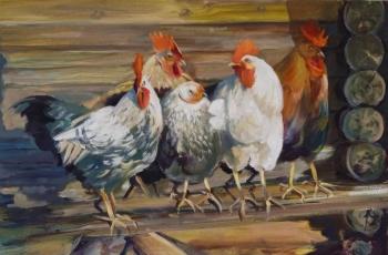 Chickens. Korolev Andrey