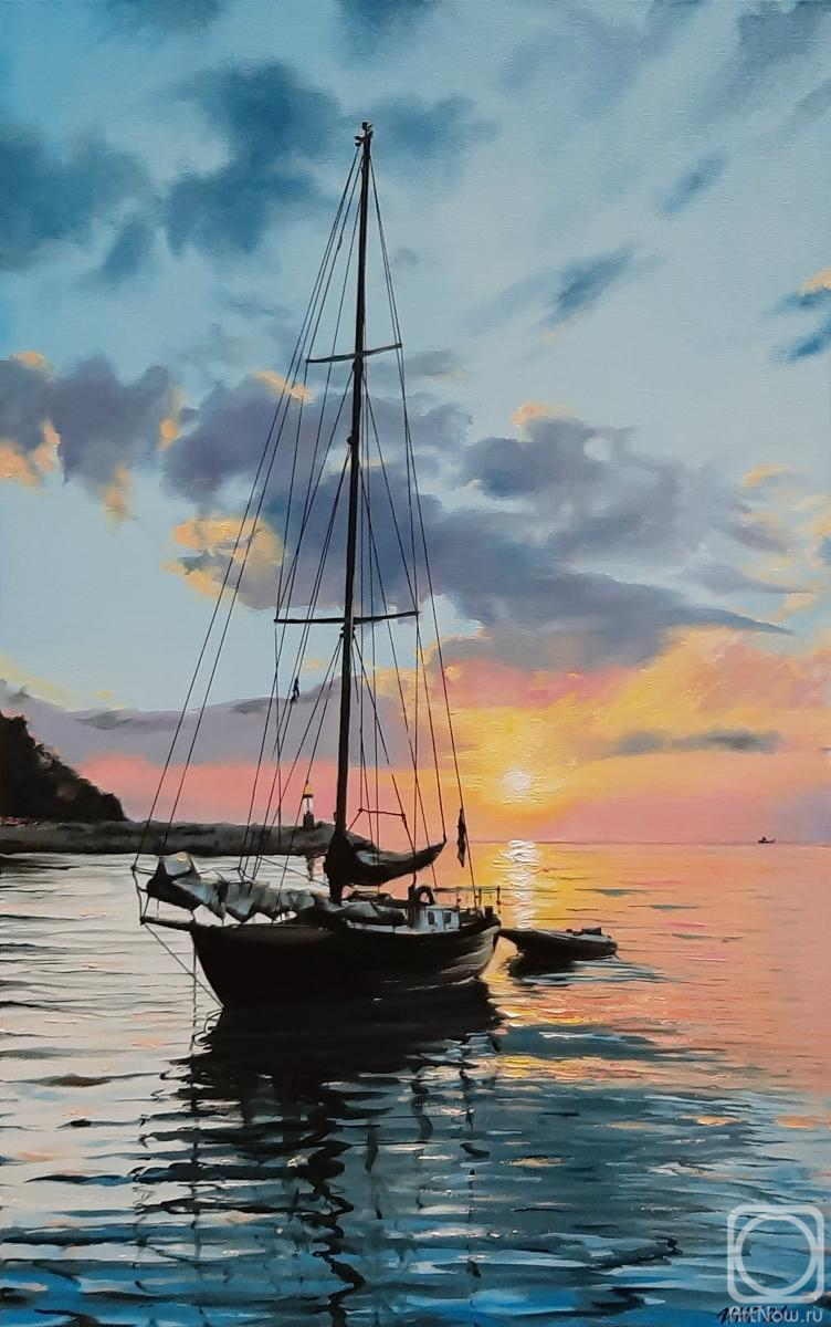 Gribanov Igor. Sea, sunset