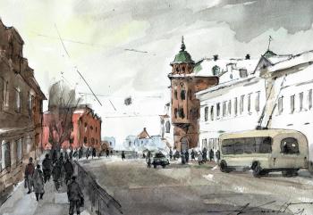 Tomsk in the last century