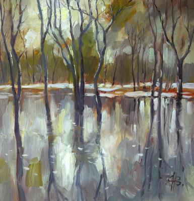 Flood (Reflection On Water). Vyrvich Valentin