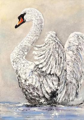 Swan (Pop Art). Litvinov Andrew