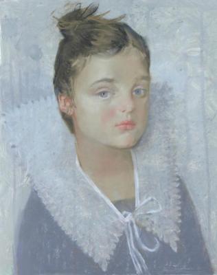 Agnia (Pastel Portrait). Lapygina Anna