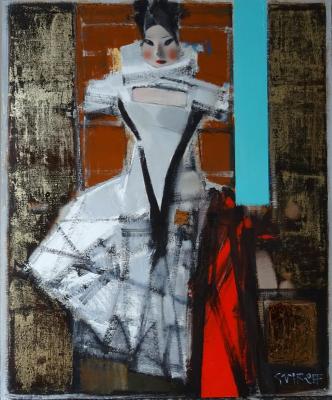 White dress (Andrey Smirnoff Painter). Smirnoff Andrey