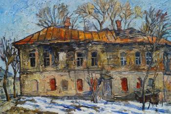 Serpukhov, the burnt house. Pomelov Fedor