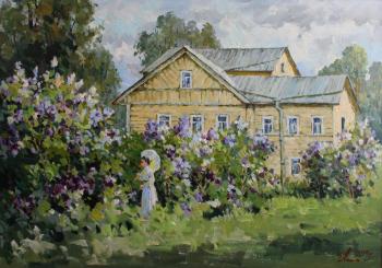 Malykh Evgeny Vasilievich. Lilac is blossoming