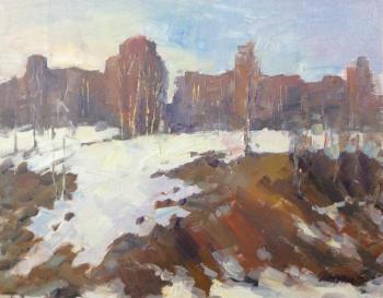 It's March (Snow Landscape). Poluyan Yelena