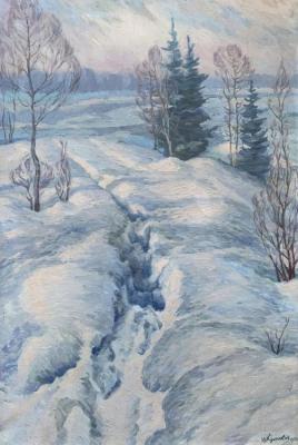 March snow. Kulikov Yuriy