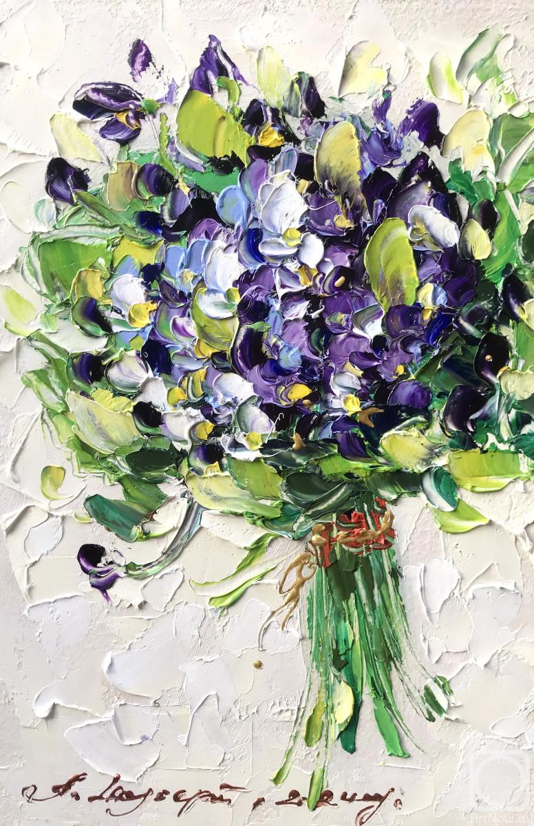 Shubert Anna. Bouquet of violets