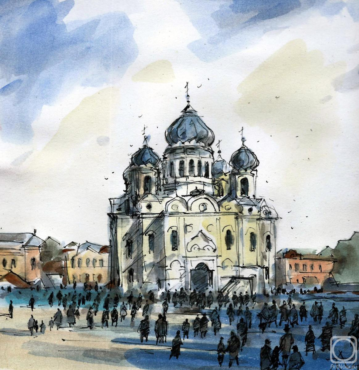 Knecht Aleksander. Trinity Cathedral in Tomsk