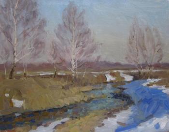 Last Snow (Spring Stream). Chertov Sergey