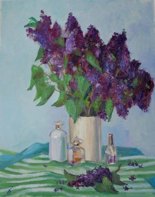 Still life with lilacs. Sanina Elena
