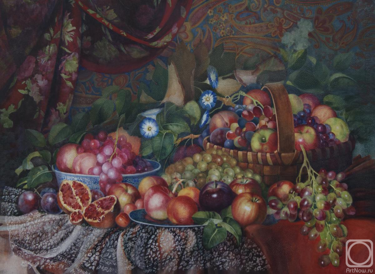 Glazkov Vitaliy. Still life with fruit