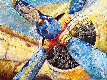 Aircraft Engine 2 (Oil Abstract). Litvinov Andrew