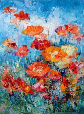 Poppies. Joy of the day