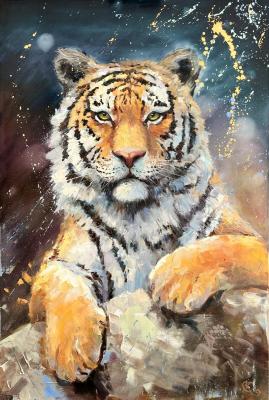 Tiger (Orange Tones). Krasyukova Olga