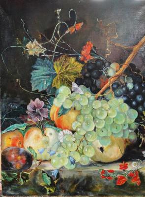 Flowers and fruits. Olehnovich Polina