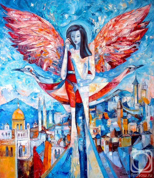 Ostraya Elena. The path of an angel. West East