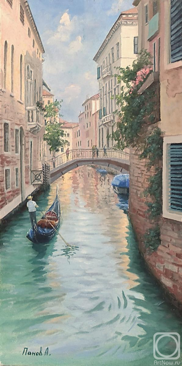 Panov Aleksandr. Through the water streets of Venice