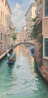 Through the water streets of Venice (Warm Sunny Day). Panov Aleksandr