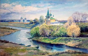 Dunilovo. Spring (Winter Painting). Khon Andrey