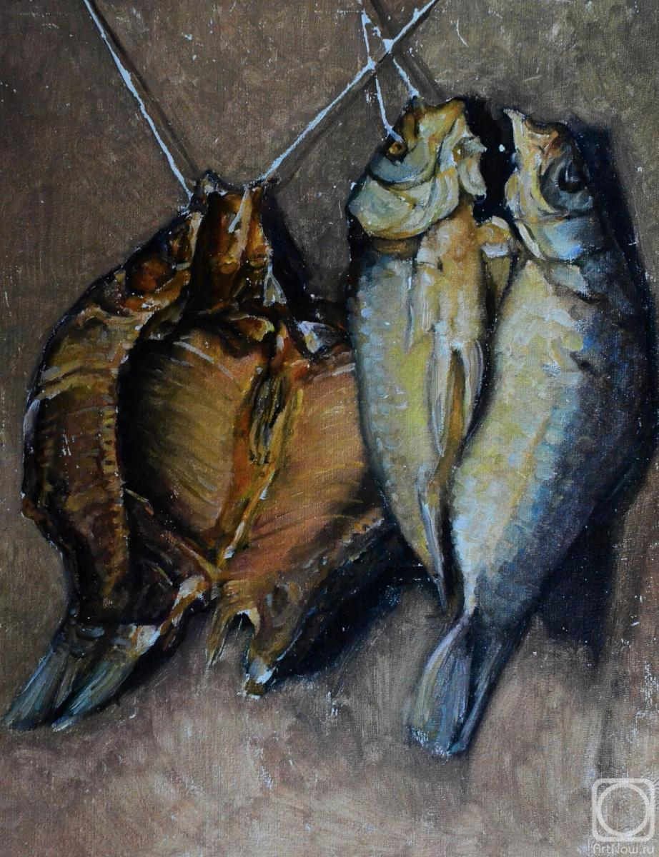 Sobolev Viktor. Still life with fish