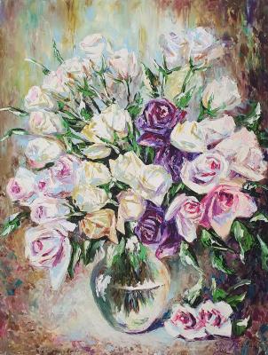 Roses (Painting Of Flowers). Kruglova Svetlana