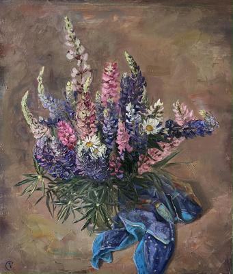 Bouquet of lupins. Eremina Viktoriya
