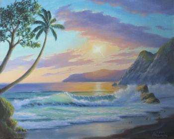 Cherished Shore (The Painting Seascape). Samusheva Anastasiya