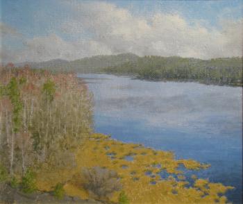 Karapchan Lake (Autumn Clouds). Petuhov Dmitriy