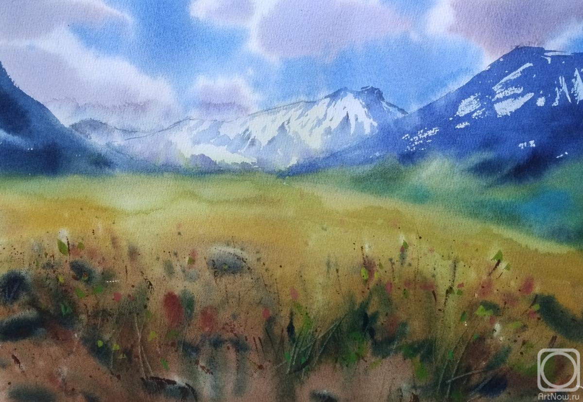 Muzanova Tatyana. Morning in the mountains