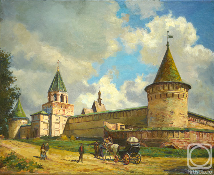 Panov Eduard. Monastery Walls