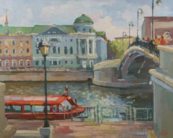 Tretyakov Pier (City Painting). Chizhova Viktoria