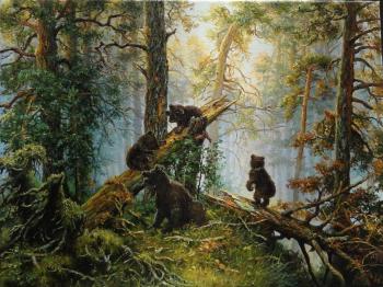 Morning in the Pine Forest (by I.I.Shishkin)