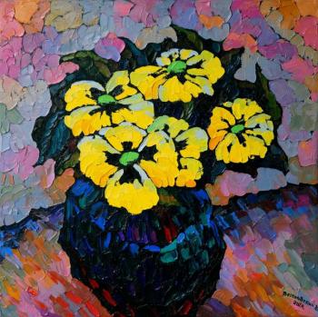 Yellow flowers. Veselovsky Valery