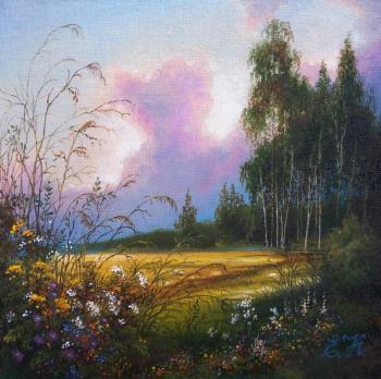 Summer (Trees Oil Painting). Korableva Elena