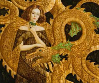 The legend of the Dragon (Modern Realism). Klimova Natalia