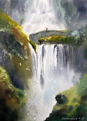 Iceland Waterfalls ( ). Gorbacheva Evgeniya