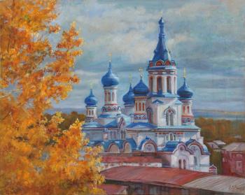 Prince Vladimir Monastery, Irkutsk (Landscape Sunny). Shumakova Elena