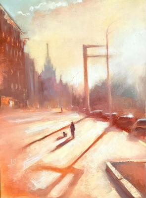 May Moscow (Oil Painting With City). Sergeyeva Irina
