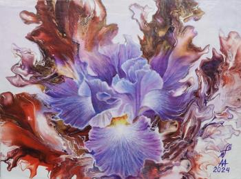 Iris (Fluid Art). Maryin Alexey