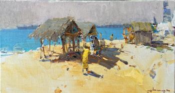 On the sunny beach (On The Sand). Makarov Vitaly