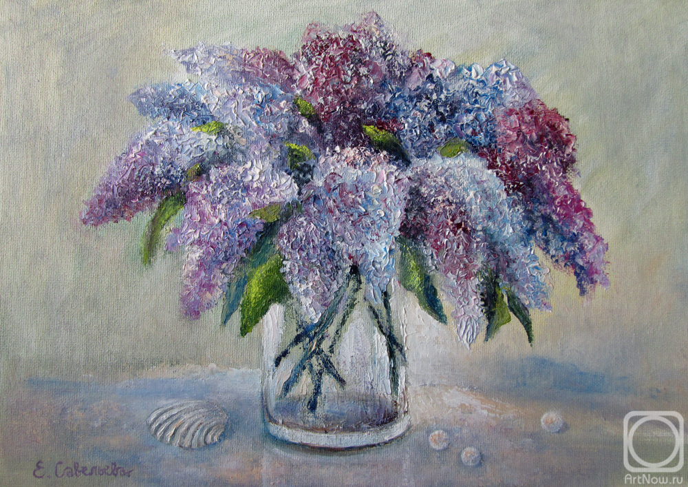 Savelyeva Elena. Lilac bush