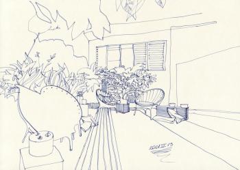 Garden terrace (Armchairs). Chesnov Evgeniy