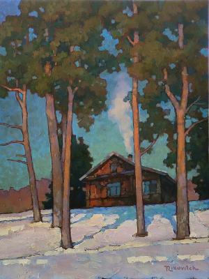 Early spring (Painting Pine). Volkov Sergey